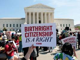 USA: US-Geburtsrecht: Supreme Court  skeptisch gegenüber Trumps Einschränkungen